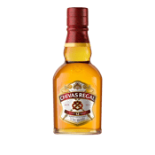  Chivas Regal 12 Year Old<br>Scotch Whisky... 200ML From the oldest operating distillery in the Scottish Highlands, Chivas Regal has been famous for its extraordinary selection of malt Whiskies. Matured for 12 years the result is a rich and generous Whisky with honey and hazelnut notes and a long creamy finish. Chivas Regal is the perfect gift for all occasions.