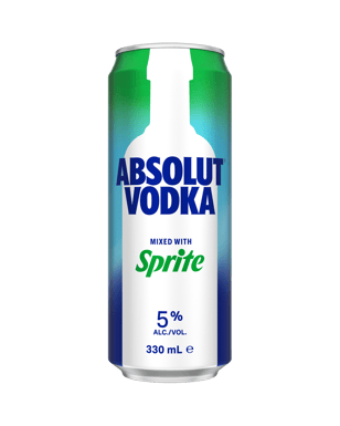Vodka Mixed With Sprite Can 330mL