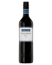  Wirra Wirra Church Block<br>Shiraz  750ML Purple with a bright ruby hue. Ripe red plum with a layer of star anise, cardamom and five spice. Balanced and generous with rippling plummy fruit, charcuterie, savoury herbs and velvety tannins. A serious and varietal Shiraz.