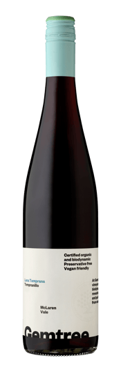 Gemtree Luna Temprana<br>Tempranillo 750ML Luna Temprana Tempranillo Since planting Tempranillo at Gemtree in 1999 we have been experimenting with making different styles to showcase the region and our biodynamic philosophy. Luna Temprana is a fresh and fruity joven style of Tempranillo. We take a hands-off approach to winemaking, allowing the flavours developed in the vineyard to shine. The Tempranillo grapes are hand-picked, cooled and left to ferment on skins for seven days. The grapes are lightly pressed, and using the free run juice