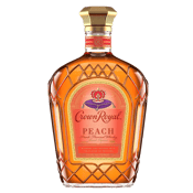  Crown Royal Peach Flavored<br>Whisky 750ml  750ML Crown Royal Peach is a perfectly balanced blend of Canadian whiskies infused with the juicy flavor of fresh Georgia peaches. Artfully crafted by our team of master blenders, the result is a vibrantly delicious whisky, bursting with the luscious flavor or peach and a smooth finish that's unmistakably Crown Royal.