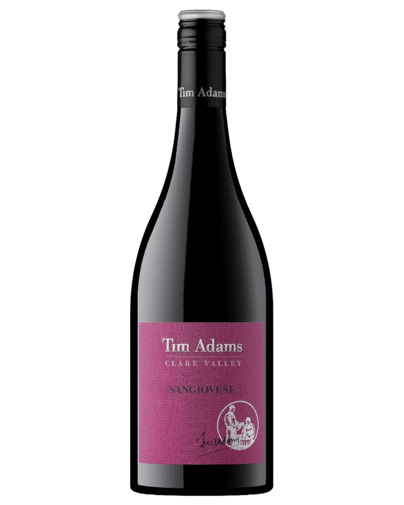 A bottle of Tim Adams Sangiovese