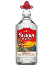 Sierra Tequila Blanco 700ml 700ML Sierra Tequila Blanco gets its fine taste from careful double distillation in copper stills followed a unique processing technique.Peppery, slightly fruity agave aromas with a discreet hint of black and red chilli with fresh herbal notes. The perfect ingredient for classic tequila cocktails