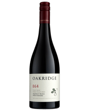  Oakridge 864 Henk Aqueduct<br>Block Pinot Noir... 750ML The Oakridge 864 range is a showcase of highly detailed micro-selections from the most exceptional single vineyard sites in the Yarra Valley. This Pinot Noir comes from the Henk Vineyard, Aqueduct Block in Woori Yallock, a north-facing site at 240 metres elevation. Planted in 2008, the vineyard’s red volcanic soils and cool climate produce wines of precision, purity and depth. This Pinot Noir leaps from the glass with bold, deep aromas of dark cherry, concentrated plum, and blueberry. Five-spice