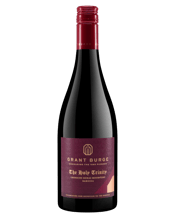  Grant Burge Holy Trinity Gsm<br>2023  750ML Grant Burge Holy Trinity 2023 is medium dense red in colour with deeper darker magenta hues. On the nose, bright cherry lift with light milk chocolate, dried herb and green peppercorn. Ginger powder and nutmeg feature, giving the taster an overwhelming sense of quality and class. Flowing through to the palate is a sweet fruit entry of cherry and raspberry with a cranberry crunch that highlights the plushness and freshness of the wine. Green pepper, juniper and graphite meld well with the densely