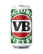 Victoria Bitter Lager Cans<br>375ml 375ML Victoria Bitter was first brewed by Thomas Aitkin in 1854 as a full flavoured full strength and thirst quenching beer for the harsh Australian climate. A full flavoured full strength beer the gentle fruitiness of the aroma compliments the sweet maltiness in the mouth which in turn balances perfectly with the clean hop bitterness of the finish The perfect beer to satisfy a hard earned thirst.