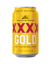 Xxxx Gold Mid Strength Lager<br>Beer Cans 375ml 375ML XXXX Gold is a classic Australian mid-strength beer, brewed with high-quality Australian ingredients for a refreshing, smooth taste. This easy-drinking lager is a go-to choice for beer lovers who enjoy a crisp, balanced flavour with a touch of malt sweetness and a mild, clean bitterness. Perfect for any occasion, XXXX Gold is a sessionable beer that’s loved across Queensland and throughout Australia. Flavour Profile Taste: Light bitterness with a subtle malt sweetness. Aroma: Mild hops with a sm