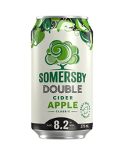 Somersby Double Cider Apple<br>Can 375ml 375ML Somersby Double Apple 8.2% Cider. The signature refreshing taste offering perfect for those looking for a full flavoured cider without compromising on easy drinking.