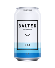  Balter Lpa Cans 375ml  375ML LPA. Not a typo. Not XPA. Light Pale Ale. This little ripper pulls its weight without coming in hot. Bright citrus and tropical hops over a crisp, clean malt body that keeps things tidy and balanced. At 2.7%, it's light on bite and big on flavour. All the good stuff, none of the carry on. From us to you with enjoyment.