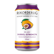  Rekorderlig 8% Cider<br>Passionfruit-mango... 375ML Bold Swedish spirit in every sip, bursting with beautifully fruity passionfruit and mango. Dubbel the strength, dubbel the flavour.