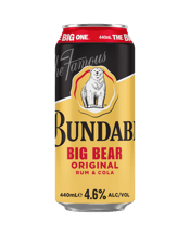 Big Bear Original Rum & Cola Cans 440mL
