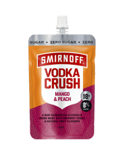 Vodka Crush Mango & Peach Pouch 165mL