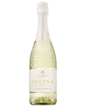  Belena Sparkling Pinot<br>Grigio Nv  750ML This lively, bubbly Pinot Grigio shows notes of nashi pear and fresh lychee, lifted by a delicate spritz for a bright, vibrant finish.