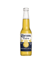  Corona Extra Lager Bottles<br>330ml  330ML Corona is famous around the world for its smooth, refreshing taste. It displays a well-rounded character with pleasant malt and hop aromas. Garnish with a wedge of lime to heighten the citrus aromas and flavours.