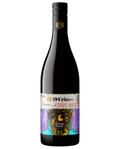  19 Crimes Halloween Wolfman<br>Pinot Noir  750ML The only thing better than a full moon is a full wine glass. Just make sure there’s no fancy silver stem. Flavours of cherry, strawberry and vanilla make this the perfect wine to share with your new friend. This Halloween, break the rules and raise a glass with our limited-edition 19 Crimes x Universal Monsters release, featuring glow-in-the-dark labels.