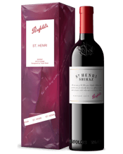 Penfolds St Henri Shiraz<br>Holiday 2019 Gift... 750ML St Henri, encased in a burgundy gift box that feels hand-wrapped, playful, and personal. The 2019 vintage is plush, gaining earthy, mocha like characters as it ages. A time honoured wine to gather around. For the long talks, the short ones and everything in between