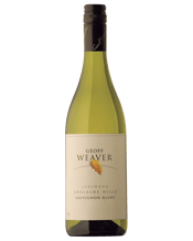  Geoff Weaver Single Vineyard<br>Sauvignon Blanc... 750mL Geoff Weaver Sauvignon Blanc from the Adelaide Hills is quite possible the region's best example of this aromatic variety. The bouquet shows lifted varietal characters of green pea and passionfruit and the palate is textured and long.