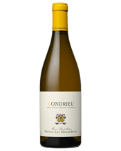  Maison Les Alexandrins<br>Condrieu  750ML Maison Les Alexandrins is a collaboration between two renowned winegrowers from the Rhone Valley - Nicolas Jaboulet and Alexandre Caso. Their wines are crafted in a signature style that is at once contemporary and timeless, and always from exceptional vineyards unearthed by Alexandre Caso, a specialist in the terroirs of the Northern Rhone.<br><br /><br><br />Condrieu lies at the northernmost part of the Rhône Valley. Here the parent rock is granite with topsoil varying between decomposing grani