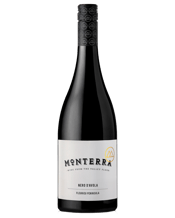  Monterra Fleurieu Nero<br>D'avola 2017  750mL Aromas of red fruit, spices and flint follow through in a medium-bodied wine with textural fine tannins and a subtle smoky, fruity and spicy finish. White pepper and ripe red fruits make this wine seductive.