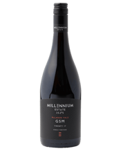  Millennium Estate Single<br>Vineyard Mclaren... 750mL Intense savoury raspberry from the Grenache, plum, chocolate and spice from the Shiraz, colour and structure from the Mataro. Rich, soft palate of warm red and black fruits, sweet spice and fine tannins leads to a rounded mouthfilling and persistent finish.