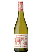  Elephant In The Room Jumbo<br>Chardonnay  750ML Elephant in the Room wines are proudly large in scale and full of flavour. Crafted from premium vineyards and partially matured in French oak, these wines are bold, full-bodied, and perfect for any occasion. Deep yellow with aromas of stone fruit, citrus, and creamy vanillin oak. Fulsome, rich palate with fresh fruit and integrated oak, finishing creamy and lasting. Perfect with pork tonkatsu ramen.