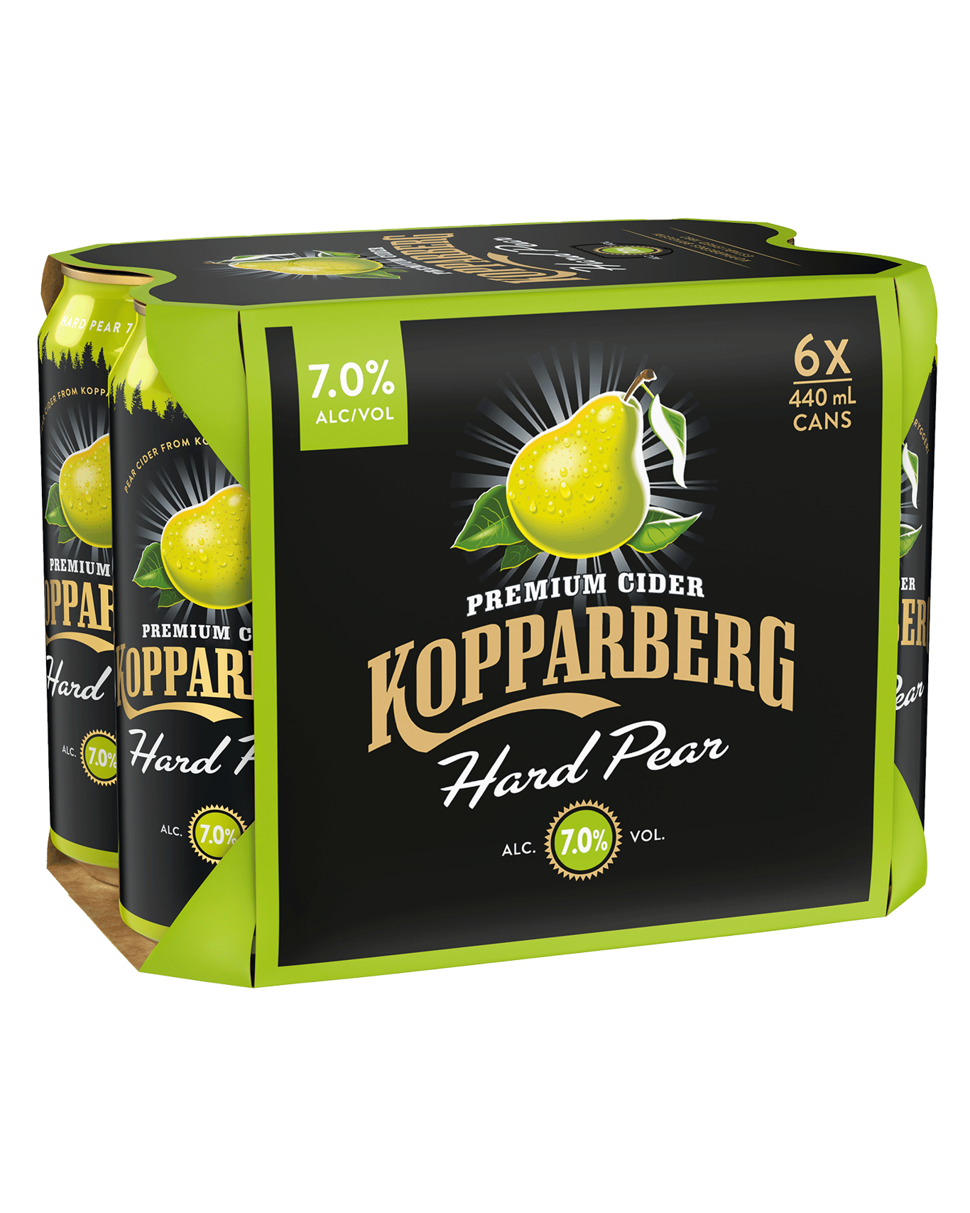 Buy Kopparberg Hard Pear Cider 7 Cans 440ml Online (Lowest Price