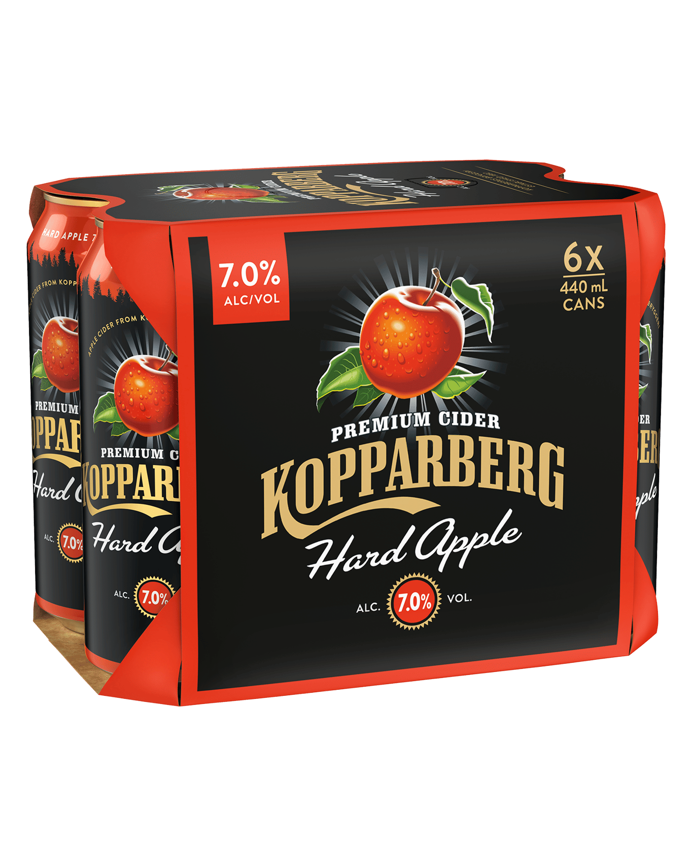 Buy Kopparberg Hard Apple Cider 7 Cans 440ml Online (Lowest Price