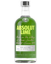  Absolut Lime Vodka 700ml  700mL With a vivid taste, Absolut Lime provides freshly hand squeezed citrus from both the aroma and the taste.