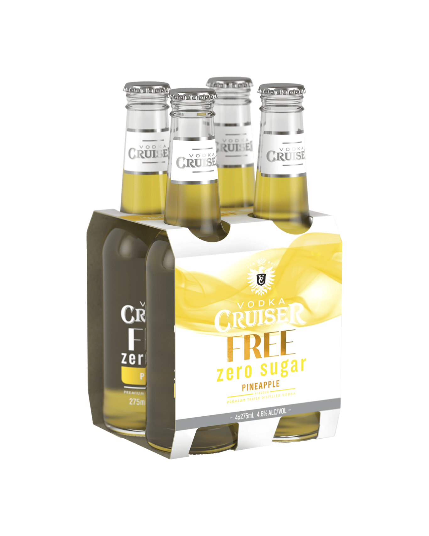 Buy Vodka Cruiser Sugar Free Pineapple 275ml Online (Low Prices) from Dan Murphy