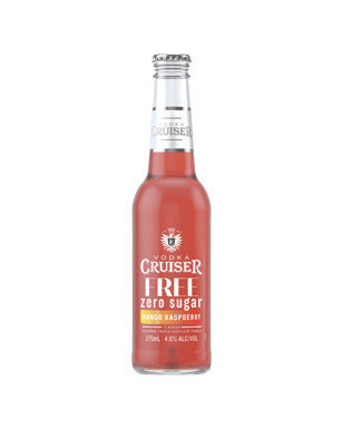 Vodka Cruiser Sugar Free Mango Raspberry 275ml