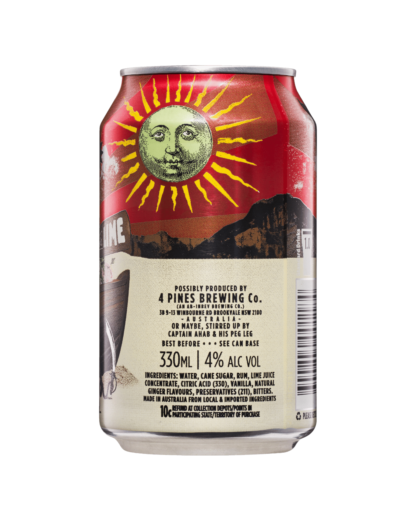 Buy Brookvale Union Spiced Rum & Ginger Beer 330ml Online (Lowest Price