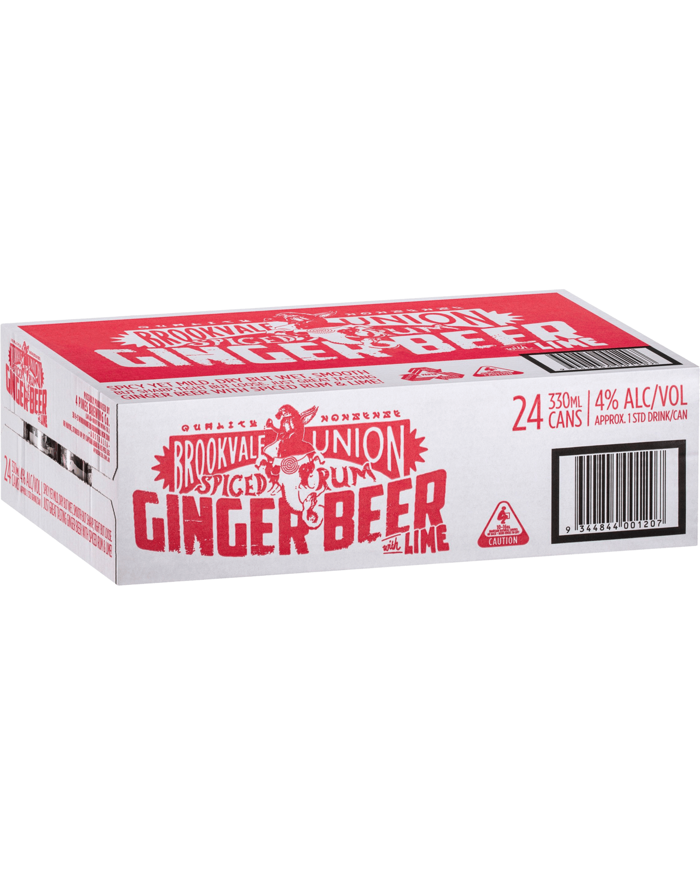 Buy Brookvale Union Spiced Rum & Ginger Beer 330ml Online (Lowest Price