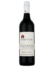 Forester Estate Yelverton<br>Reserve Cabernet... 750ML Forester Estate is a family owned winery situated on Wildwood Road, Yallingup, in the northern Margaret River region. Yelverton Reserve Cabernet is concentrated and complex with cocoa, currant, cassis, bay leaf and dusty gravel. There is an underlying violet perfume, which is all wrapped up in savoury-cedar oak.