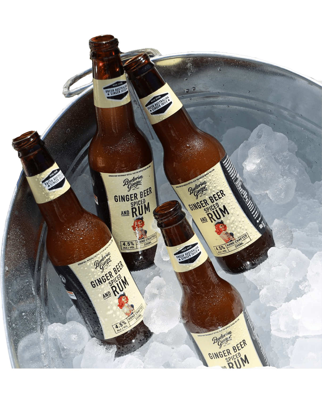 Buy Buderim Ginger Beer & Spiced Rum 330ml Online (Lowest Price