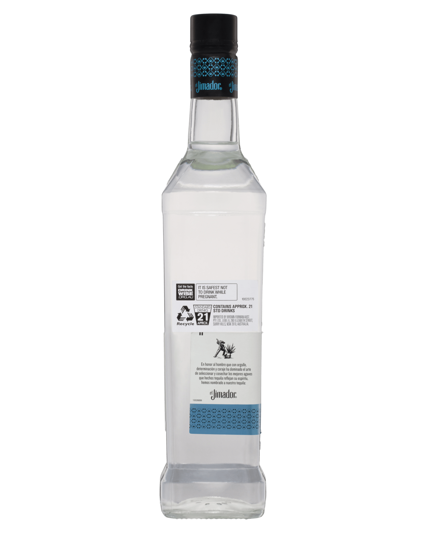 El Jimador Blanco 100% Agave 700ml (Unbeatable Prices): Buy Online ...