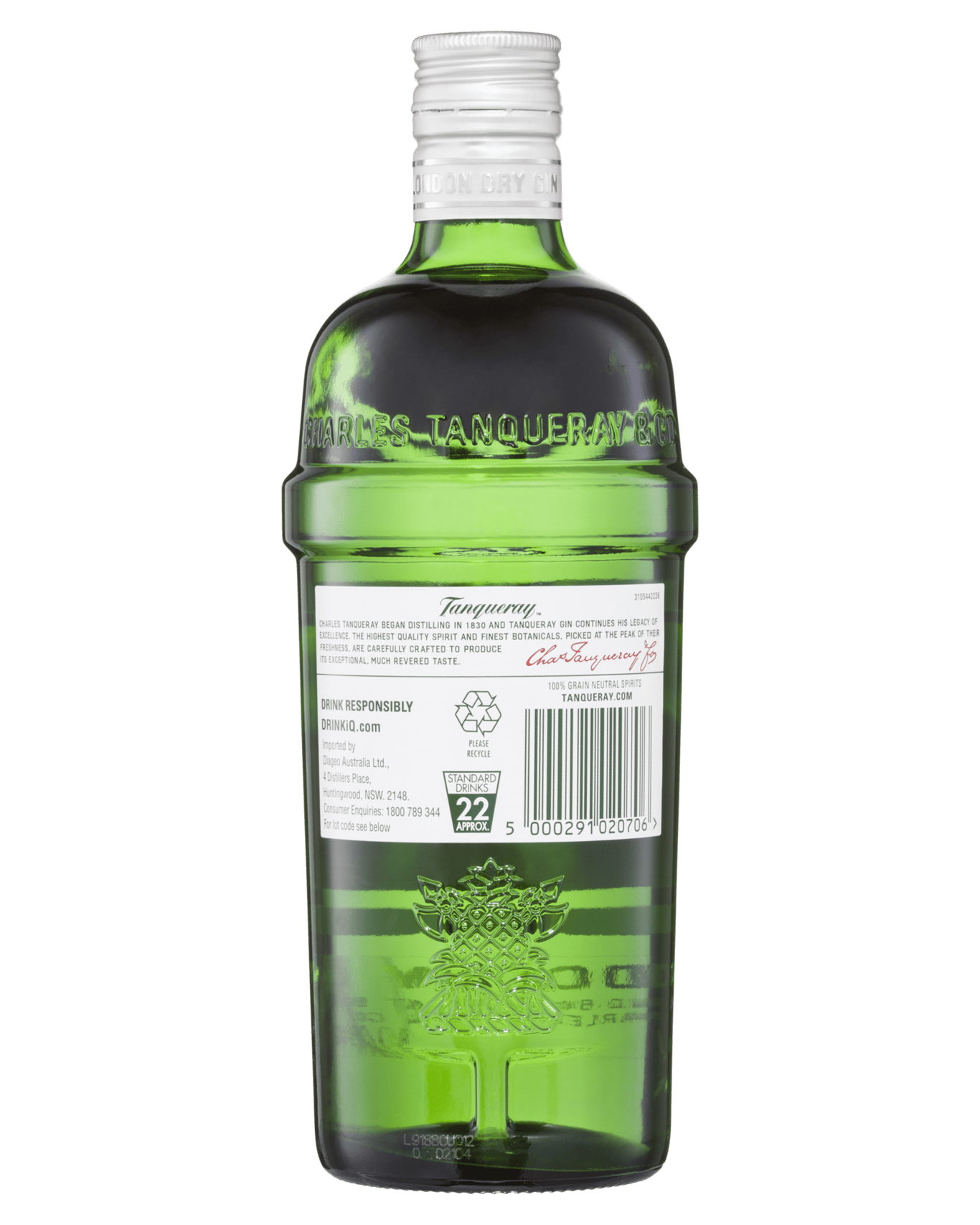 Buy Tanqueray London Dry Gin 700mL | Dan Murphy's Delivers