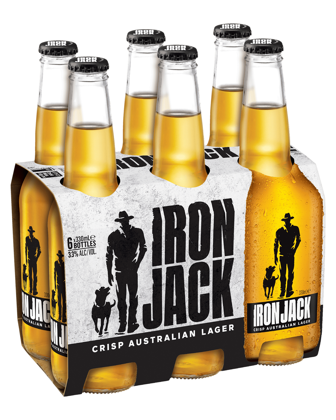Buy Iron Jack Crisp Lager Bottles 330ml Online (Lowest Price Guarantee) Best Deals + Sameday
