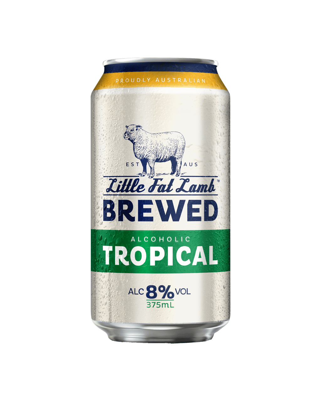 Little Fat Lamb Brewed Tropical Cans 10 Pack Boozy