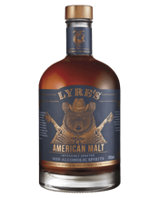 Lyre's Non Alcoholic<br>American Malt... 700mL This unique spirit has been impossibly crafted to capture the essence of a gently mellowed American Classic Bourbon Malt with flavours that are distinct and contemporary. Lyre's spirits don't just mimic, they have their own distinction as a premium, non-alcoholic beverage.