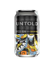  Untold Spiced Rum & Ginger<br>Beer Cans 375ml  375mL Earthy ginger character with vanilla and sweet hazelnut. Dry finish with a balanced rum note.