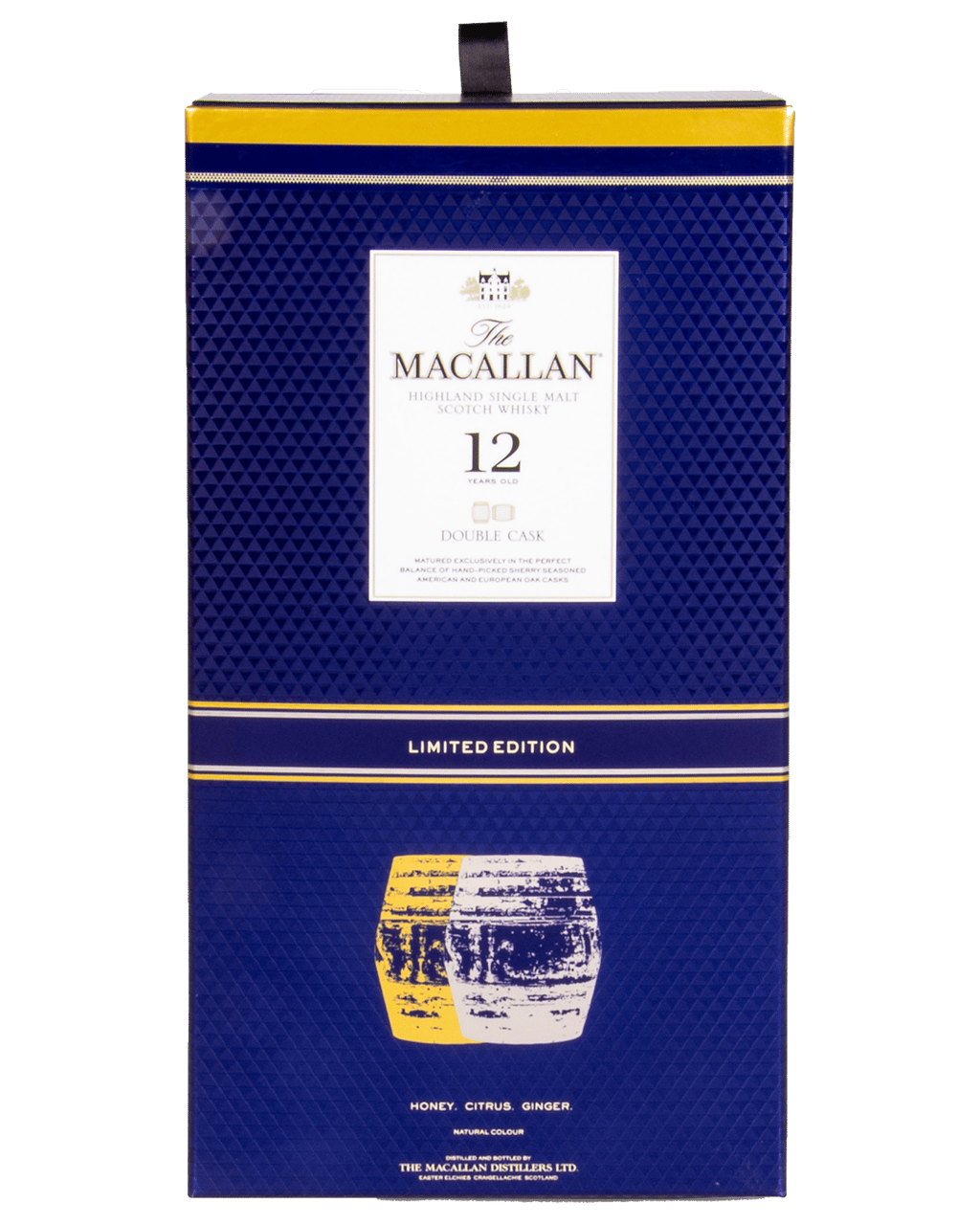 Macallan Double Cask 12yo Single Malt Scotch Whisky 700ml & Two Glass ...