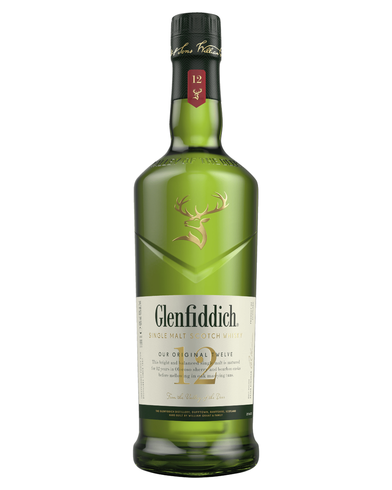 12 Year Old Single Malt Scotch Whisky 1L