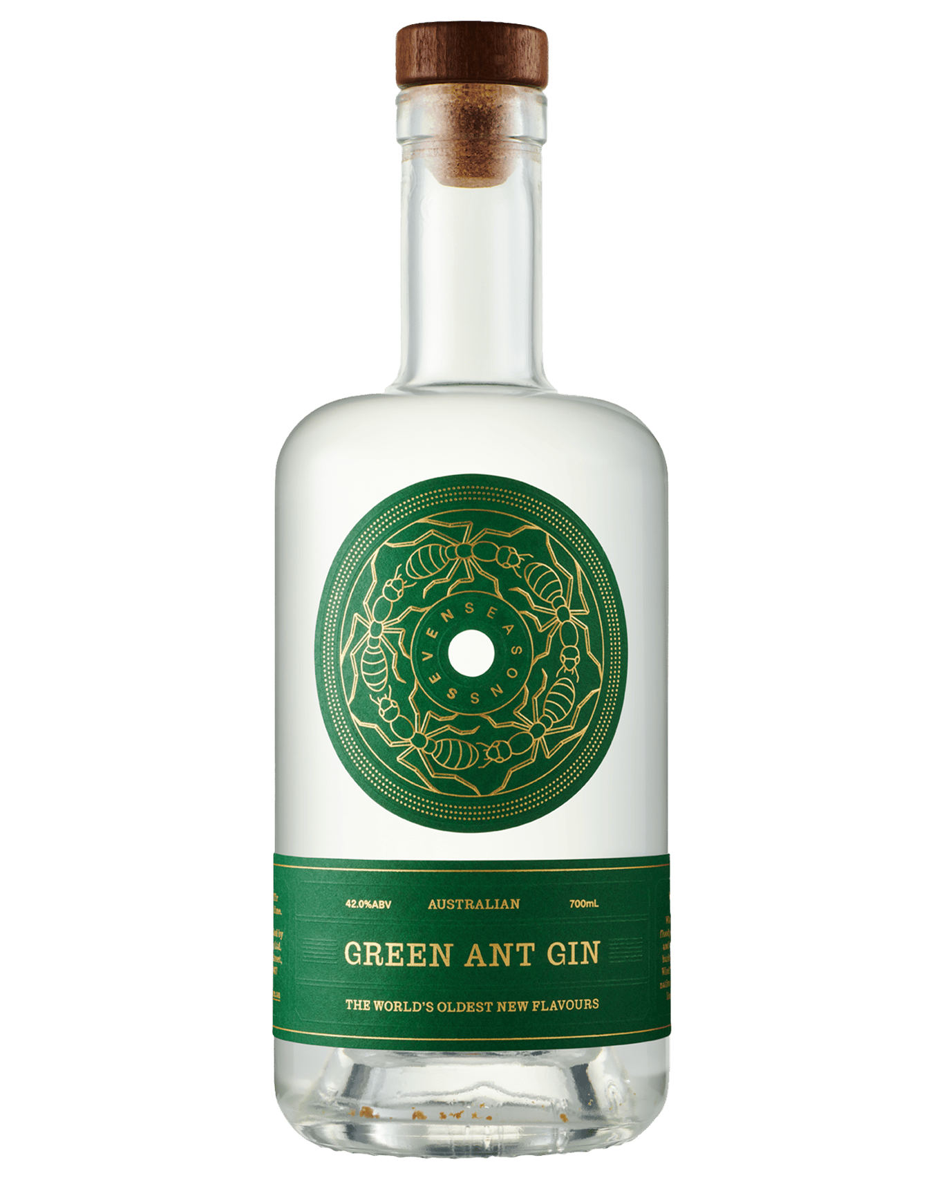 Bottle of Seven Season Green Ant Gin