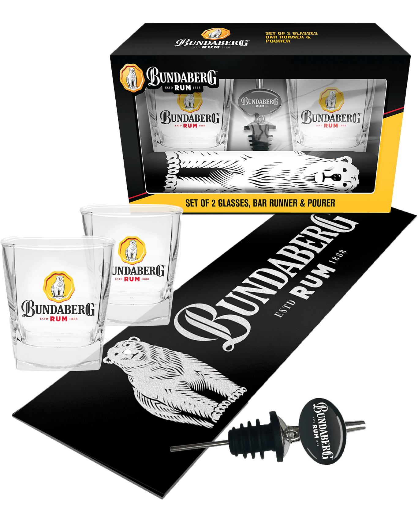 Buy Bundaberg Rum Gift Box Set Online (Lowest Price Guarantee) Best