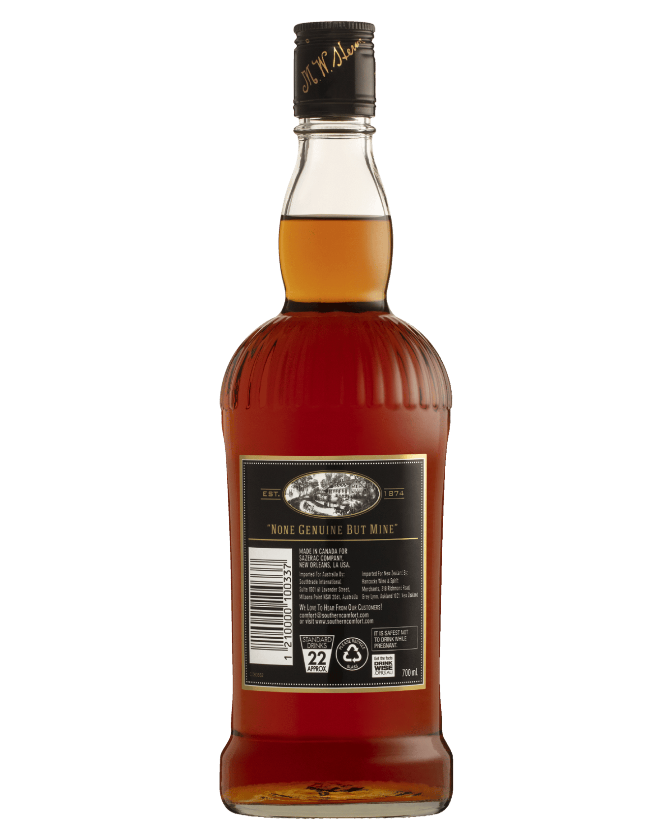 Buy Southern Comfort Black 40% 700ml Online (lowest Price Guarantee 