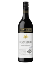  Taylors Discoveries Shiraz<br>Cabernet  750mL This is the quintessential Australian blend. The oh-so enjoyable combination of plum fruits and spicy pepper make it the perfect wine to take to a BBQ or your favourite pizza parlour.