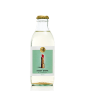  Strangelove Dirty Tonic<br>Water 180ml  180mL Completely out of left field, this locally made tonic uses raw cinchona bark - sourced from a sustainable farm in Guatemala - to create an earthy, rich bitterness that is simply unique. Further complexed by orange peel, rosemary and a pinch of fleur de sel, this takes tonic in an altogether new, more savoury direction.