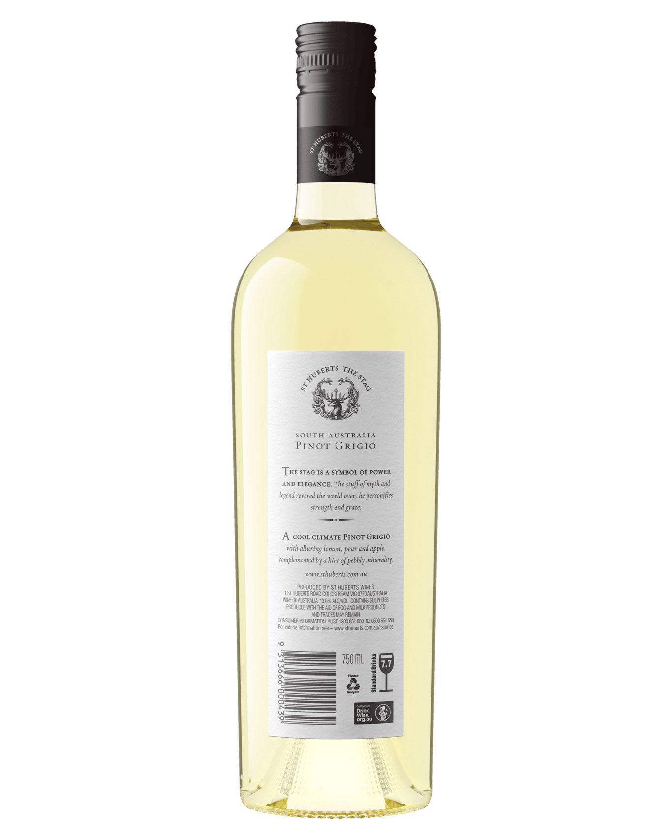 Buy St Huberts The Stag The Stag Cool Climate Pinot Grigio Online ...