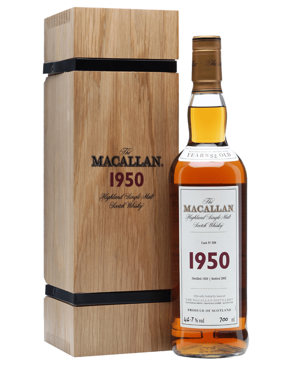 Buy The Macallan 1950 Single Malt Scotch Whisky 700ml Dan Murphy S Delivers