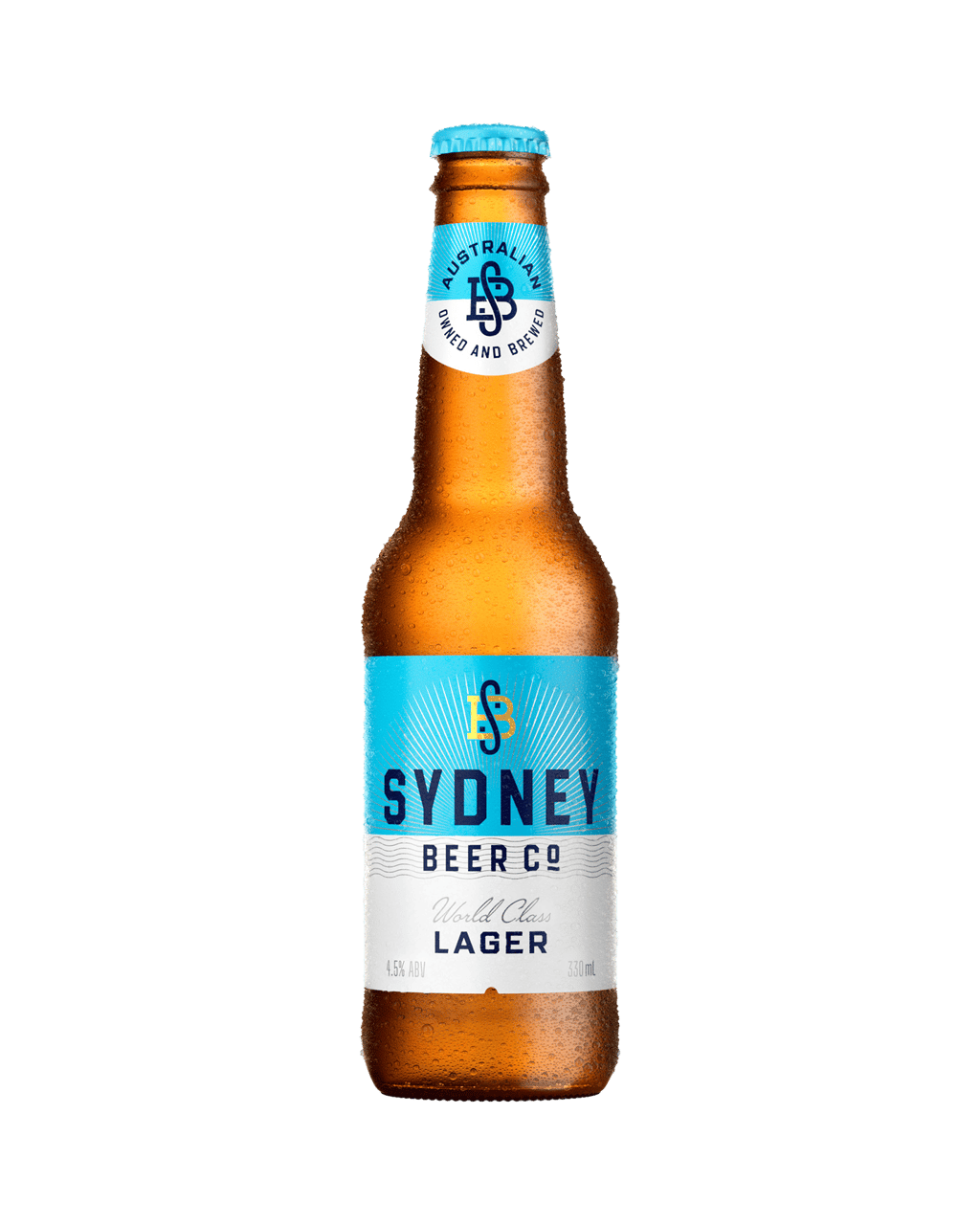 Buy Sydney Beer Co Lager Bottles 330ml Online (Lowest Price Guarantee
